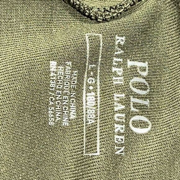 Polo Ralph Lauren Double Knit Cargo Sweatpants in Company Olive Green Mens L - Picture 15 of 15